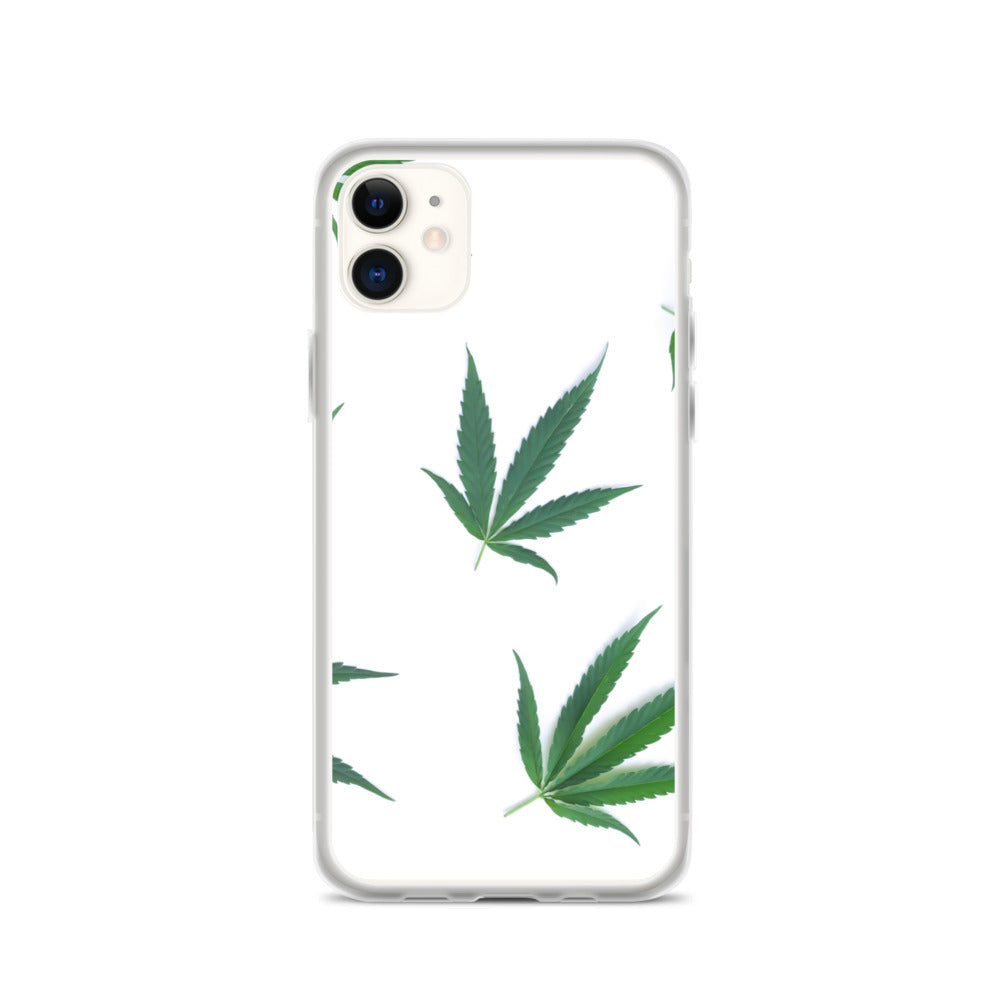 White Indica Collection iPhone Case