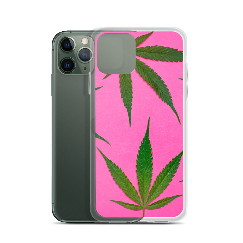 Pink Sativa Collection iPhone Case