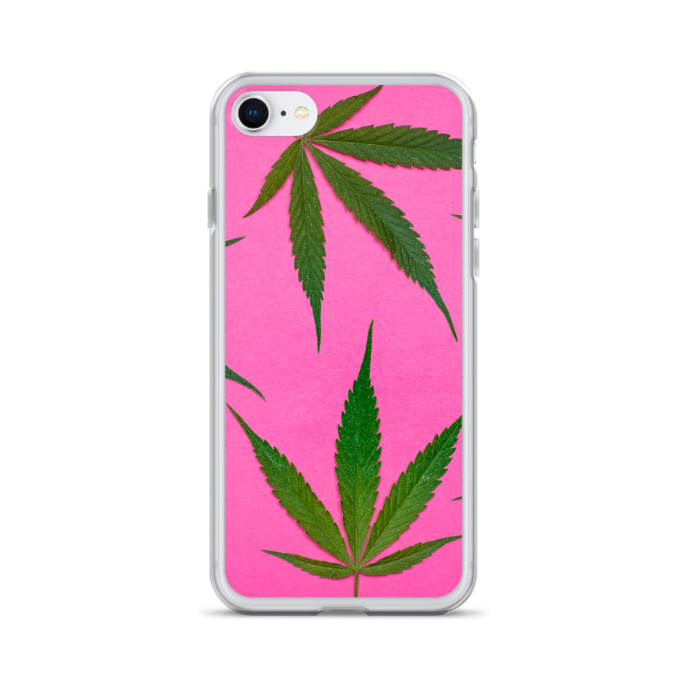 Pink Sativa Collection iPhone Case