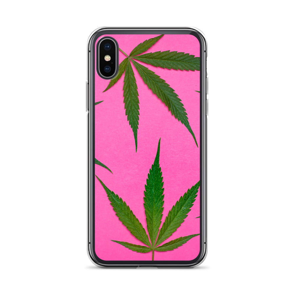 Pink Sativa Collection iPhone Case