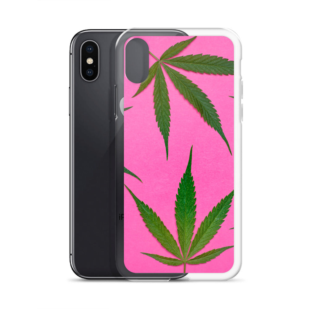 Pink Sativa Collection iPhone Case