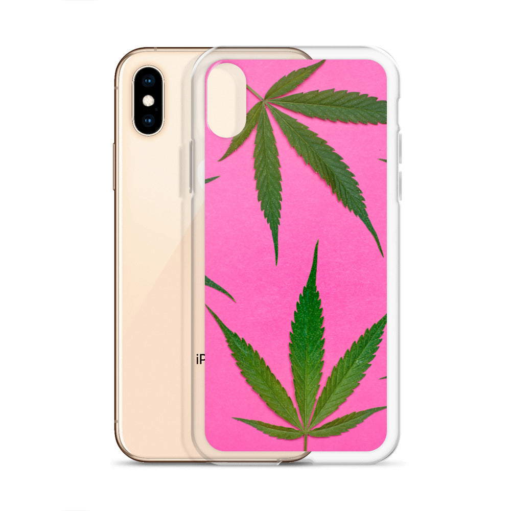 Pink Sativa Collection iPhone Case