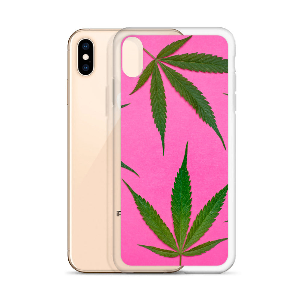 Pink Sativa Collection iPhone Case