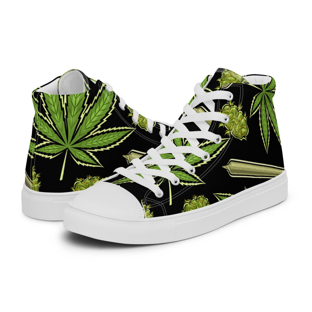 Bud Collection Men’s high top canvas sneakers