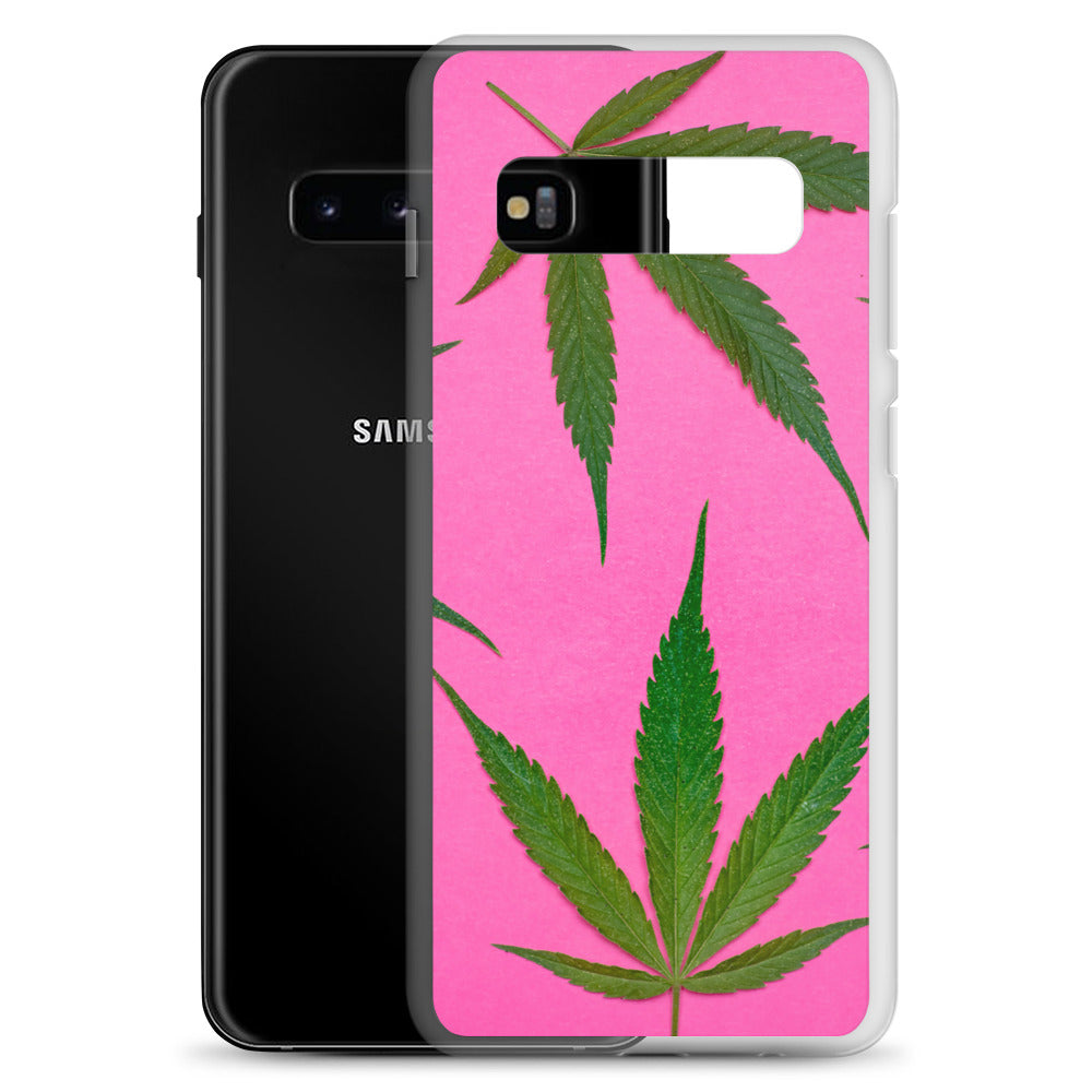 Pink Sativa Collection Samsung Case