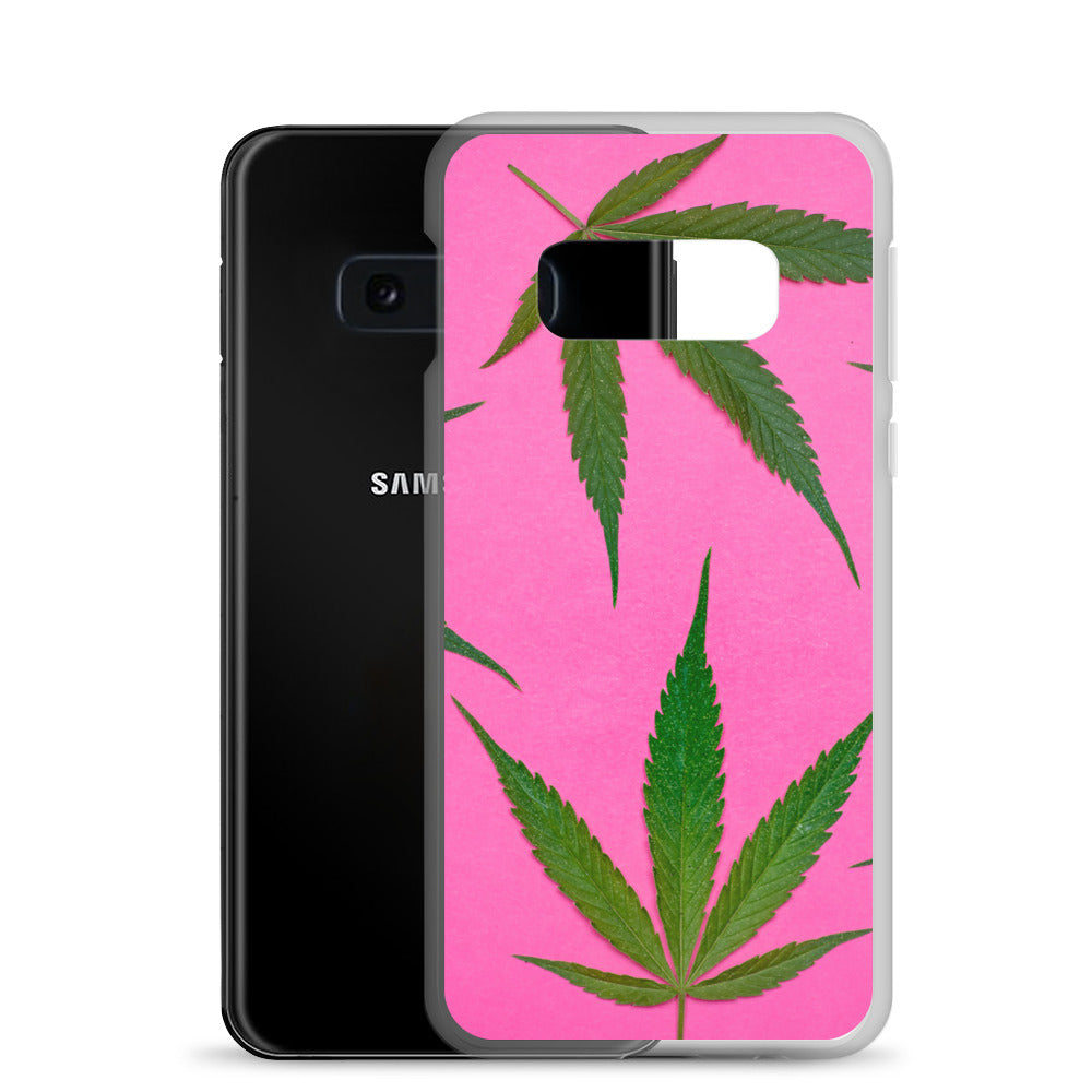 Pink Sativa Collection Samsung Case