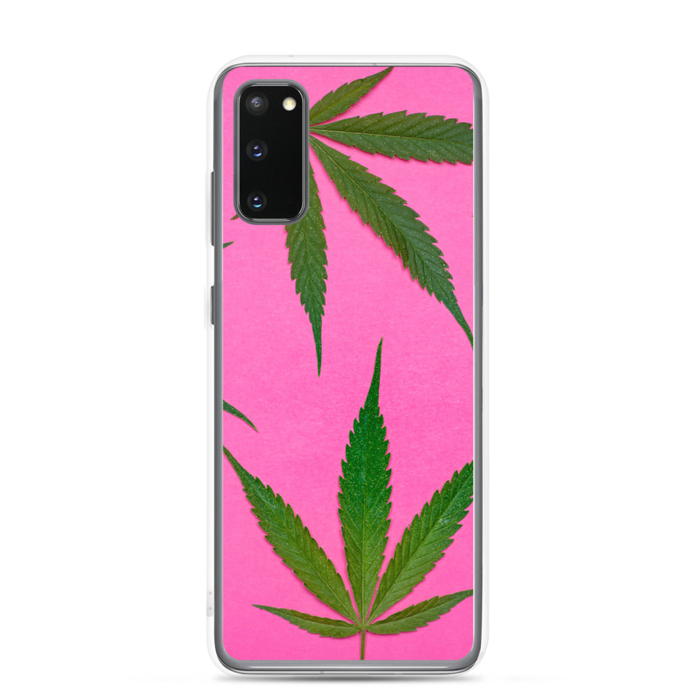 Pink Sativa Collection Samsung Case