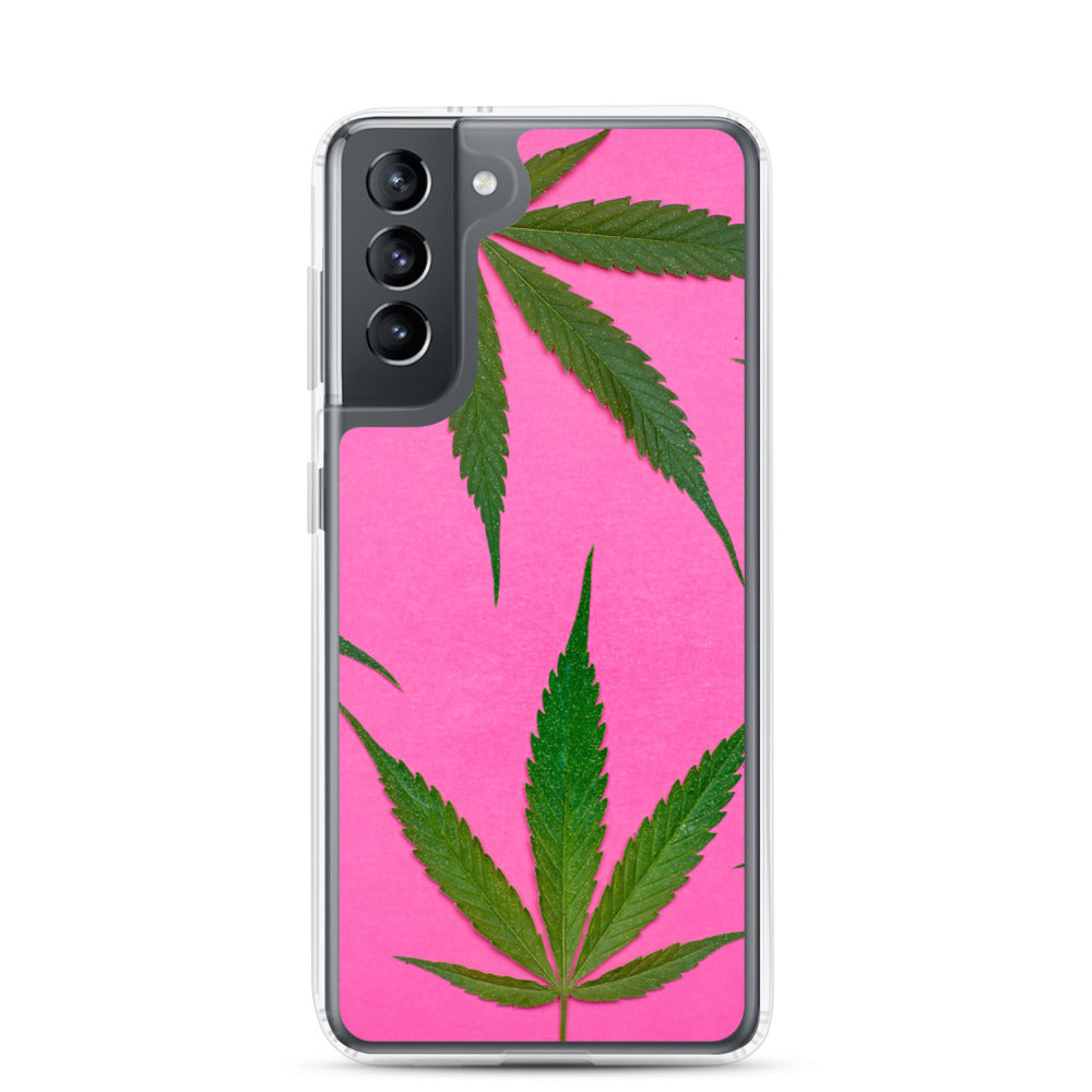 Pink Sativa Collection Samsung Case