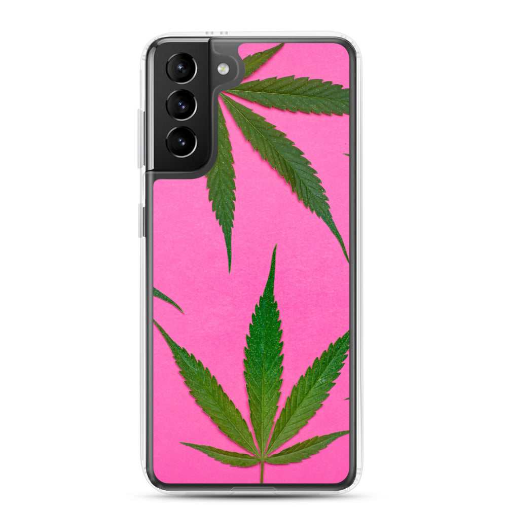 Pink Sativa Collection Samsung Case