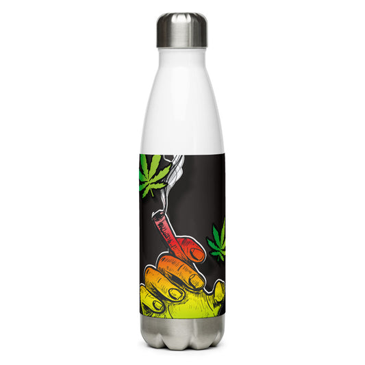 Black Smoke Collection Stainless Steel Water Bottle