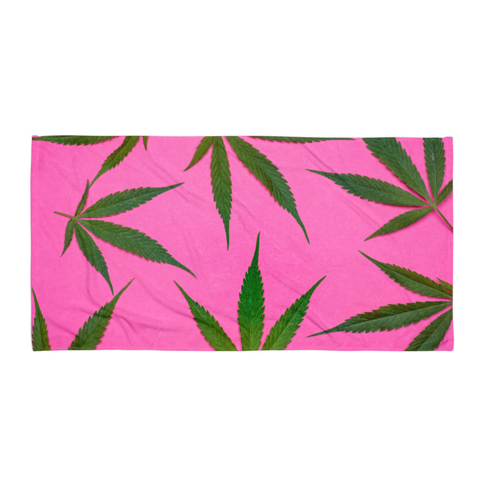 Pink Sativa Collection Towel