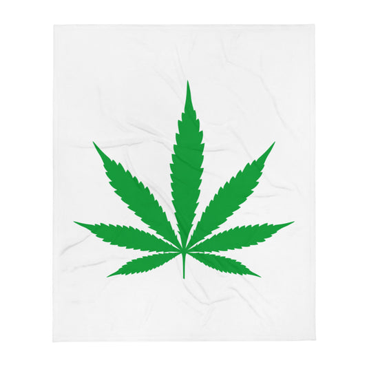 Leaf Collection Throw Blanket