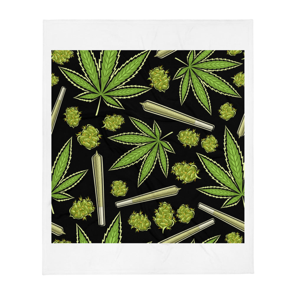 Bud Collection Throw Blanket