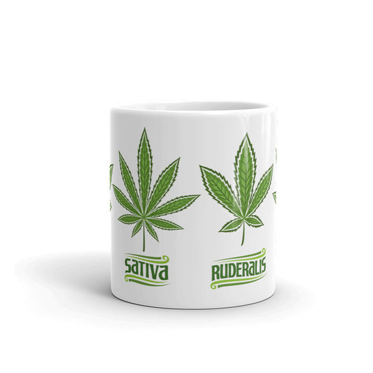 Strain Collection White glossy mug